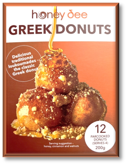 Honey Dee Greek Donuts Loukoumades 12 Pack 200g