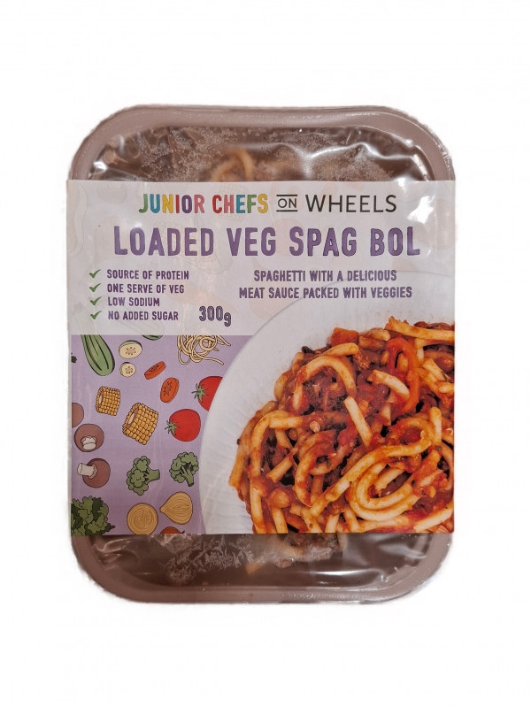 Junior Chefs On Wheels Loaded Spaghetti Bolognaise 300g