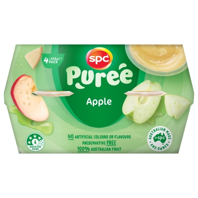 SPC Apple Puree 4 x 120g