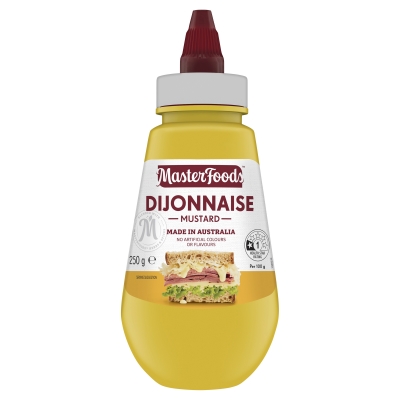 MasterFoods Dijonnaise Mustard Squeezy 250g