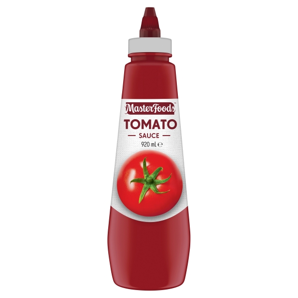 MasterFoods Tomato Sauce Squeezy 920ml