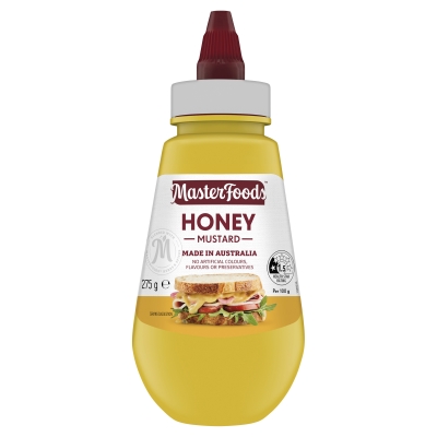 MasterFoods Honey Mustard Squeezy 275g