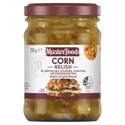 MasterFoods Corn Relish 250g