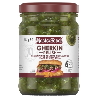 MasterFoods Gherkin Relish 260g