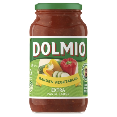 Dolmio Extra Garden Vegetables Tomato Pasta Sauce 500g