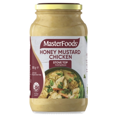 MasterFoods Stove Top Honey Mustard Chicken Cooking Sauce 505g