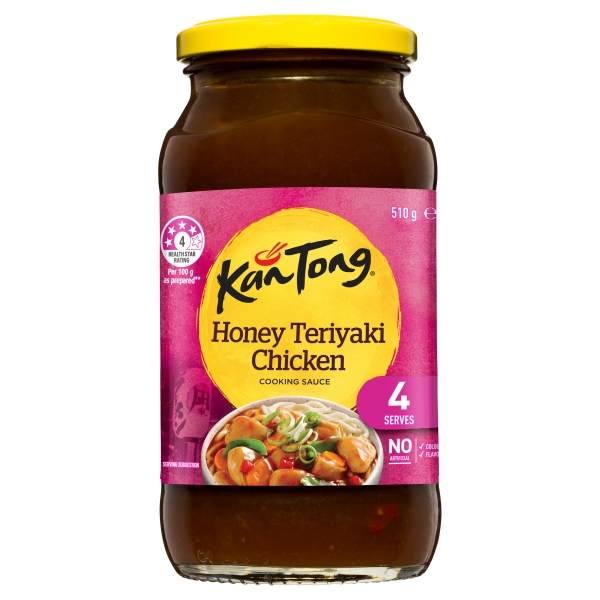 KanTong Honey Teriyaki Chicken Stir Fry Sauce 510g