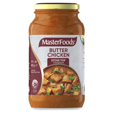 MasterFoods Stove Top Butter Chicken Cooking Sauce 485g