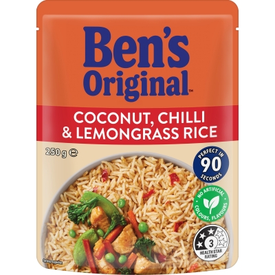 Ben's Original Rice Coconut Chilli & Lemongrass 250g