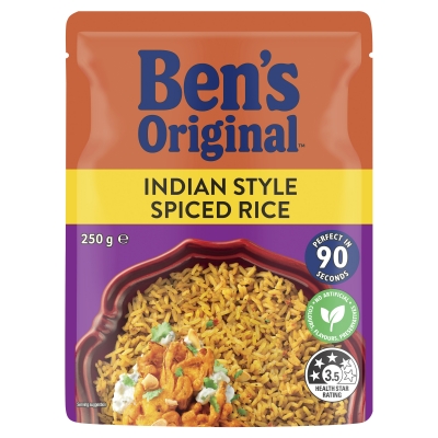 Ben's Original Indian Style Spiced Rice 250g