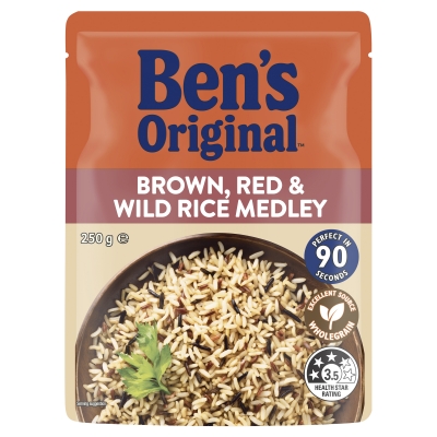 Ben's Original Brown Red & Wild Rice Medley 250g