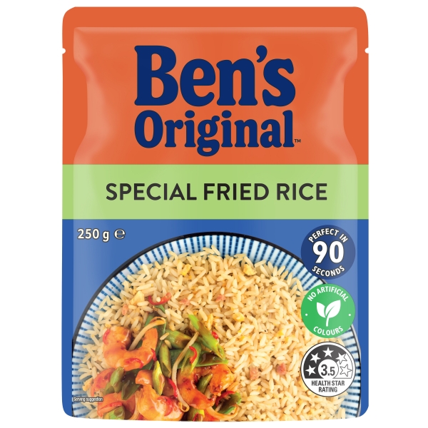 Ben's Original Special Fried Microwave Rice Pouch 250g