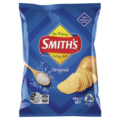 Smith's Crinkle Cut Original Chips 45g