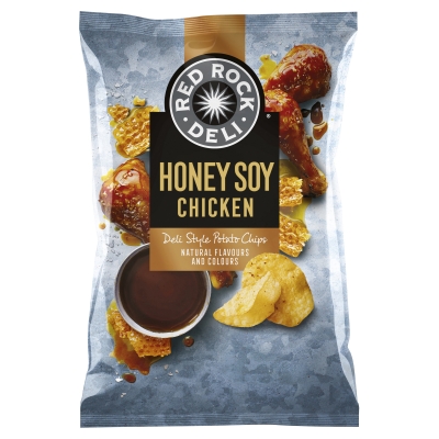 Red Rock Deli Honey Soy Chicken Chips 90g