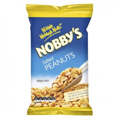 Nobbys Salted Peanuts 600g