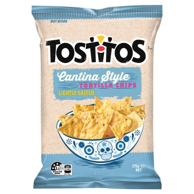 Tostitos Cantina Style Tortilla Chips Lightly Salted 175g