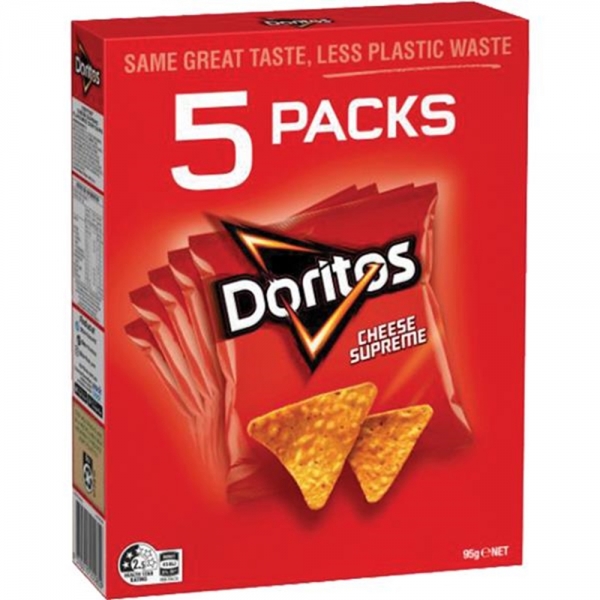 Doritos Cheese Supreme 5 Pack 95g