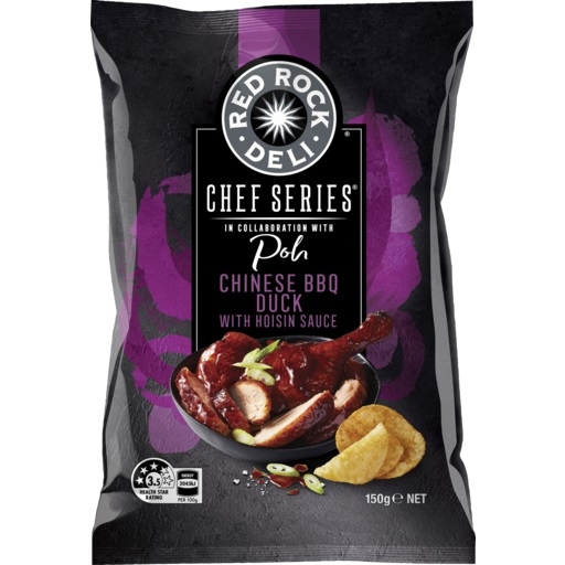 Red Rock Deli Chinese BBQ Duck Chips 150g