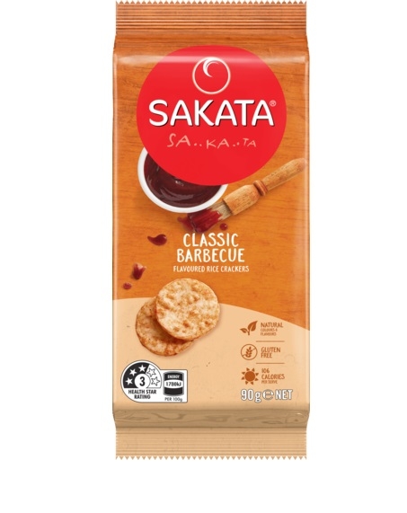 Sakata Rice Crackers Classic Barbecue 90g