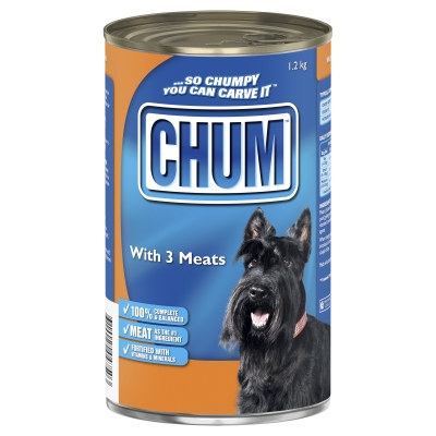 Chum With 3 Meats 1.2kg