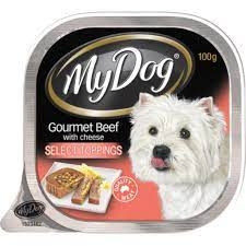 My Dog Select Toppings Gourmet Beef & Cheese 100g