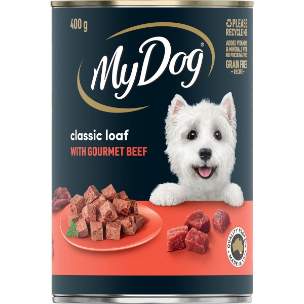 My Dog Classic Loaf Gourmet Beef 400g