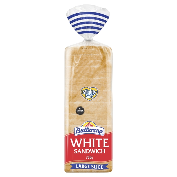 Buttercup White Sliced Bread 700g