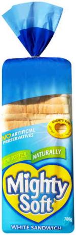 Mighty Soft White Sandwich Bread 700g