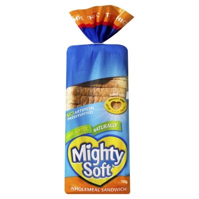 Mighty Soft Wholemeal Bread 700g