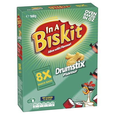 In A Biskit Drumstix 8 Pack 168g 