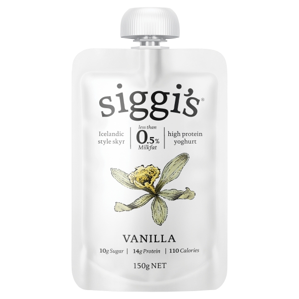 siggi's Yoghurt Pouch Vanilla 150g