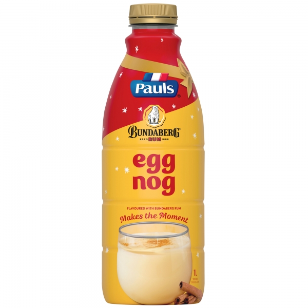 Pauls Egg Nog Bundaberg Rum 1lt