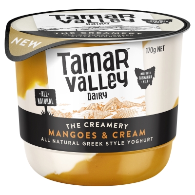 Tamar Valley Yoghurt Mango & Cream 170g