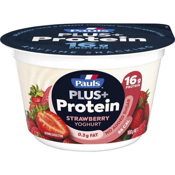 Pauls Yoghurt PLUS+ High Protein Strawberry 160g