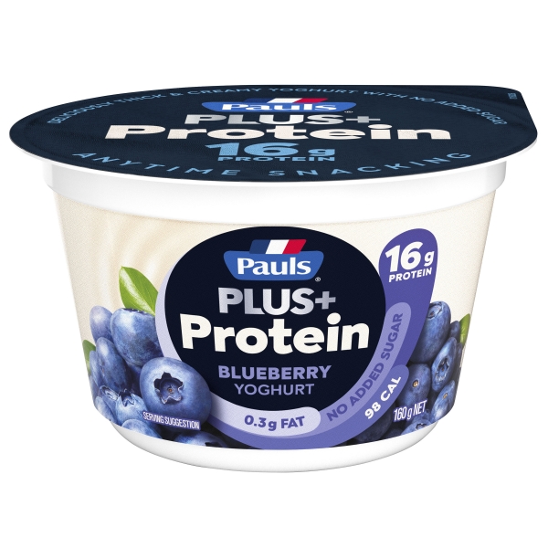 Pauls Yoghurt PLUS+ High Protein Blueberrry 160g