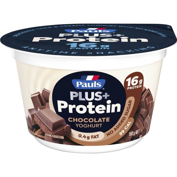 Paul's Plus Protein Chocolate Yoghurt 160g