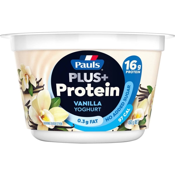 Pauls Yoghurt PLUS+ High Protein Vanilla 160g