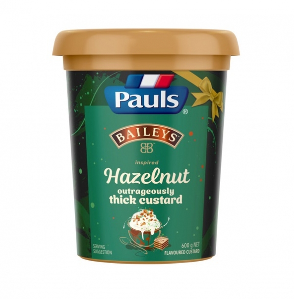 Pauls Outrageously Thick Custard Baileys Hazelnut 600g