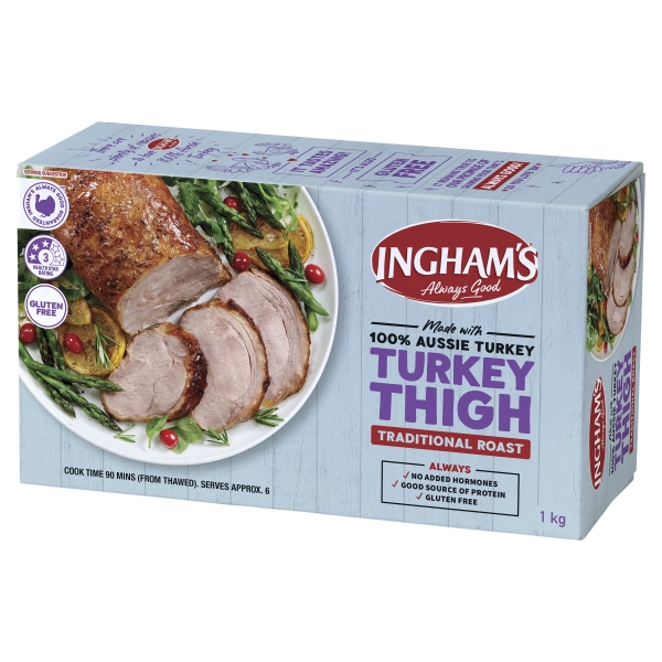 Ingham Turkey Thigh Roll Traditional Roast 1kg