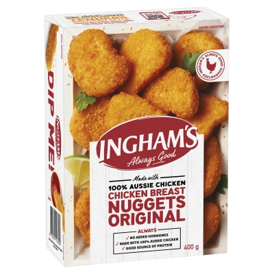 Ingham's Chicken Breast Nuggets Original 400g