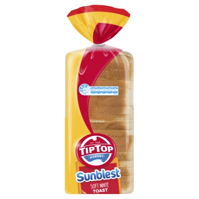 Tip Top Bread Sunblest Soft White Toast 650g