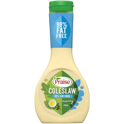 Praise Coleslaw Dressing 99% Fat Free 330ml