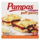 Pampas Butter Puff Pastry 3 Sheets 550g