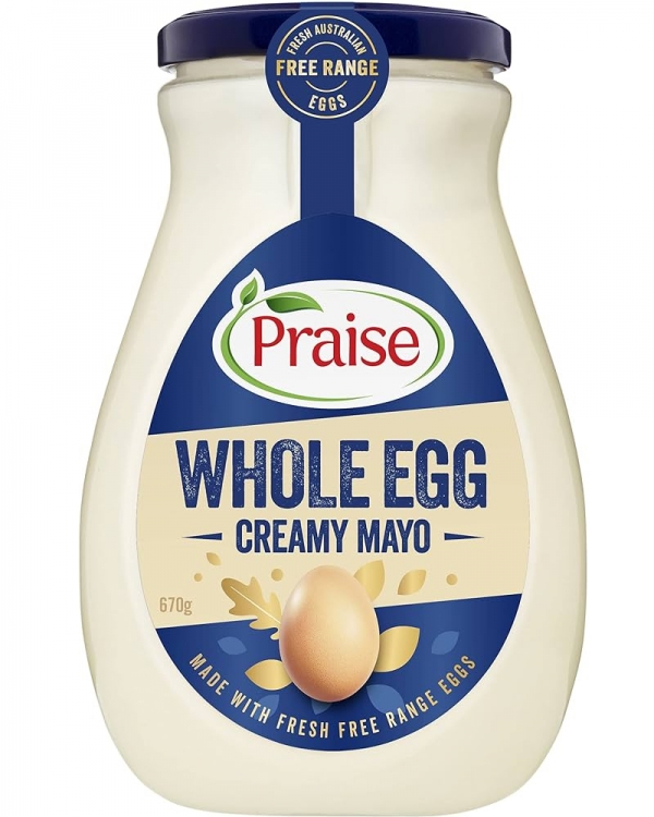 Praise Whole Egg Mayonnaise 670g