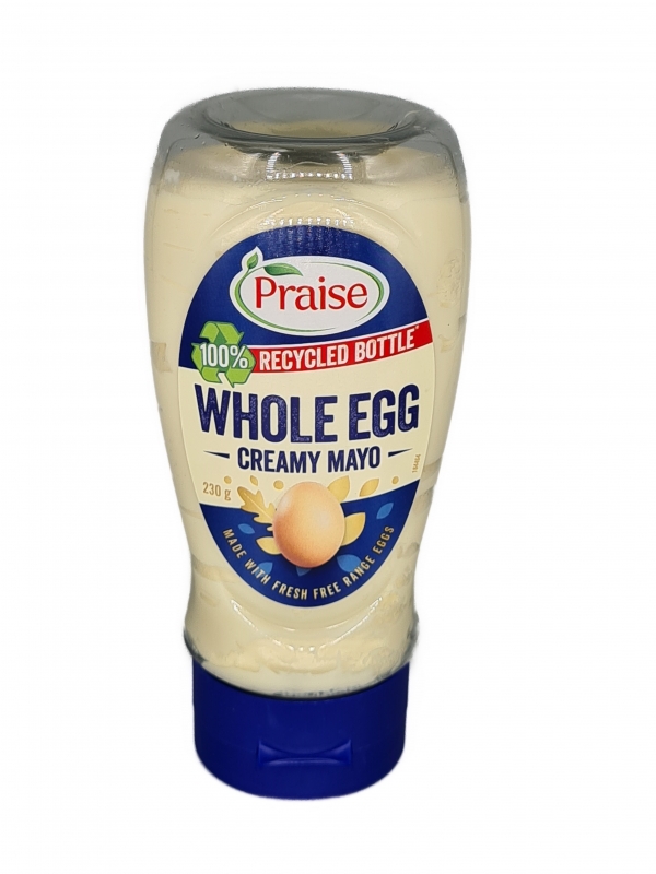 Praise Whole Egg Mayonnaise Squeezy 230g