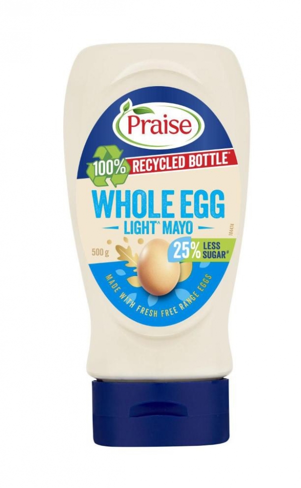 Praise Light Mayo Low Sugar Squeeze 500g