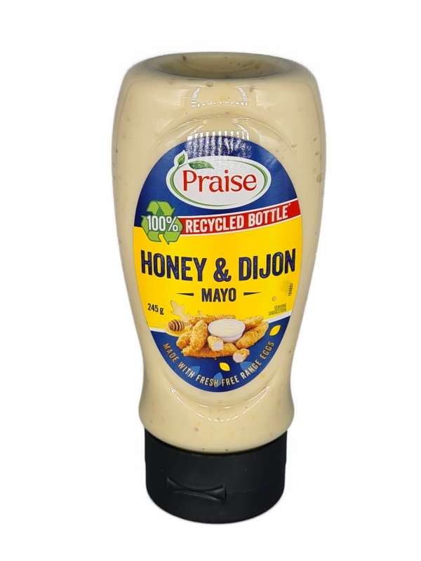 Praise Mayonnaise Honey Dijon Squeezy 245g