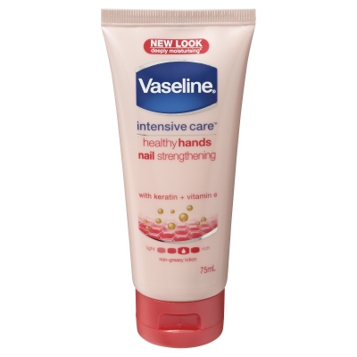 Vaseline Intensive Care Healthy Hands Nail Strengthening Lotion 75ml