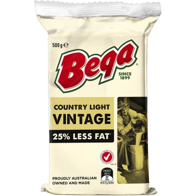 Bega Country Light Vintage Block 500g