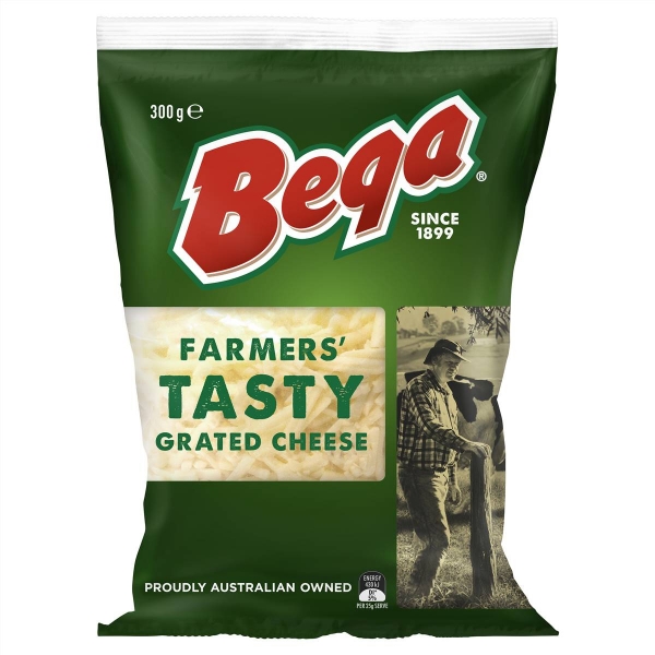 Bega Cheese Tasty Shredded 300g